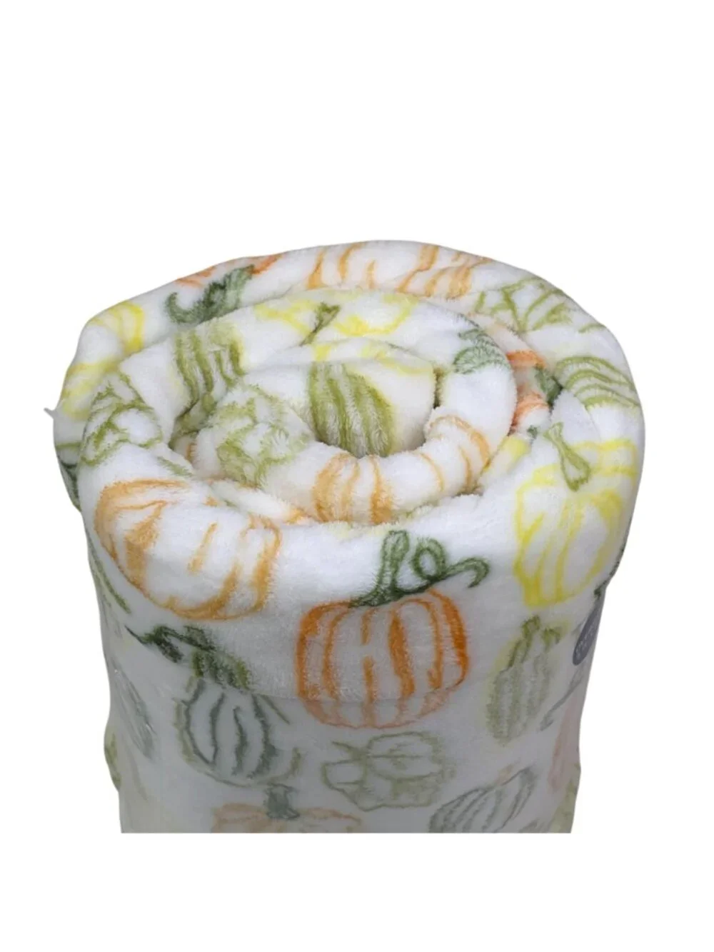 The Big One Oversized Pumpkin Fall Plush Throw Blanket 5'x 6' Supersoft & Cozy